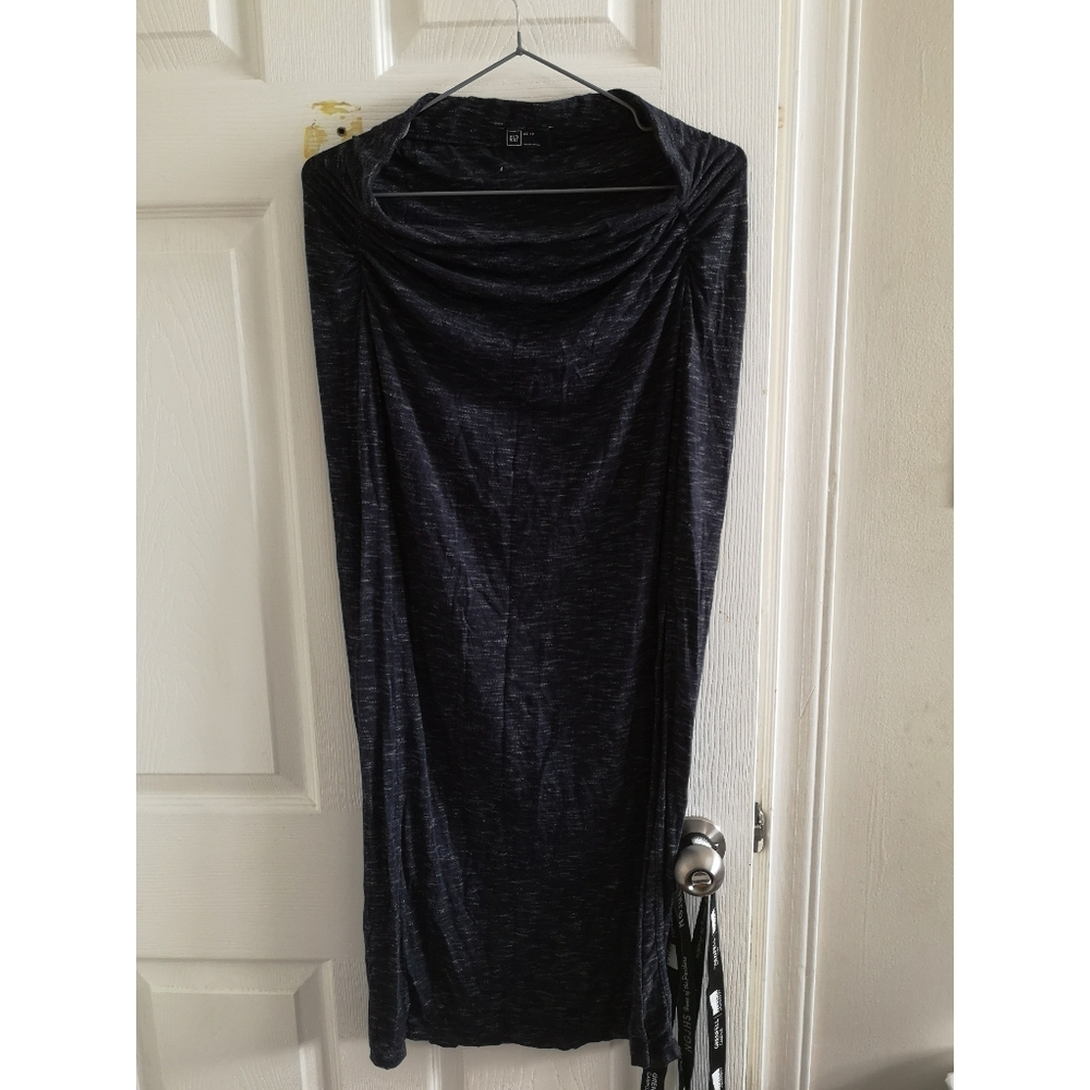 Fitted a-line maxi skirt - Gap